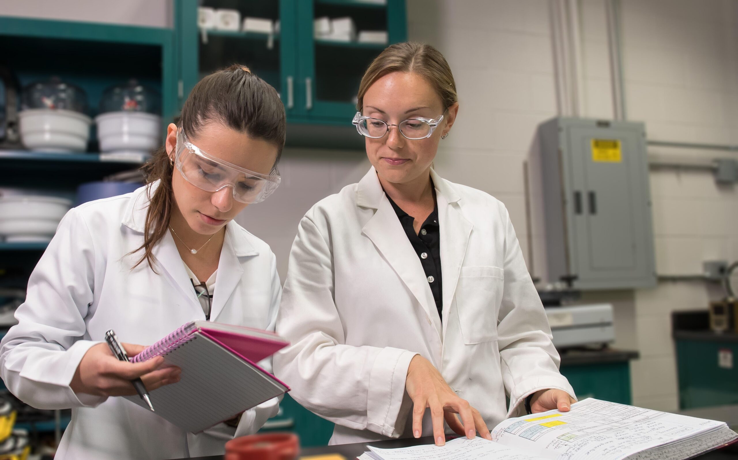 SCIP participant testing materials and technologies that support Army modernization.